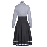 Game Danganronpa V3 Halloween Carnival Costume Shirogane Tsumugi JK Uniform Dress Outfit Cosplay Costume